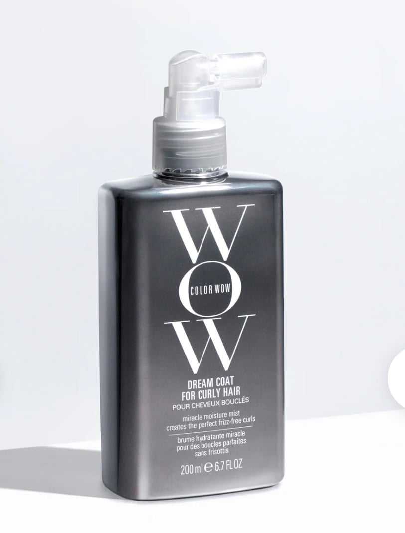 Bottle of Color Wow Dream Coat spray for curly hair, 200ml.